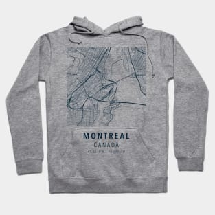 montreal simple map Hoodie